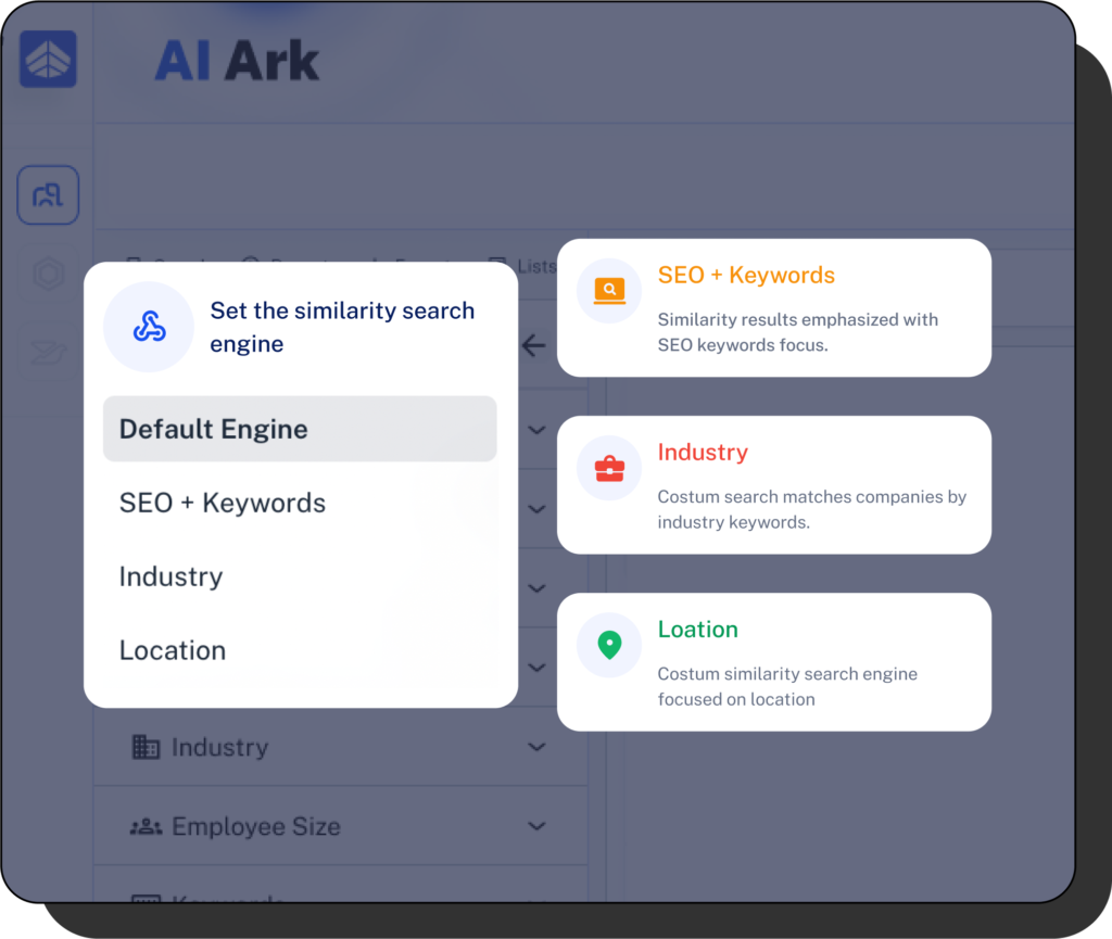 AI Similarity search engines