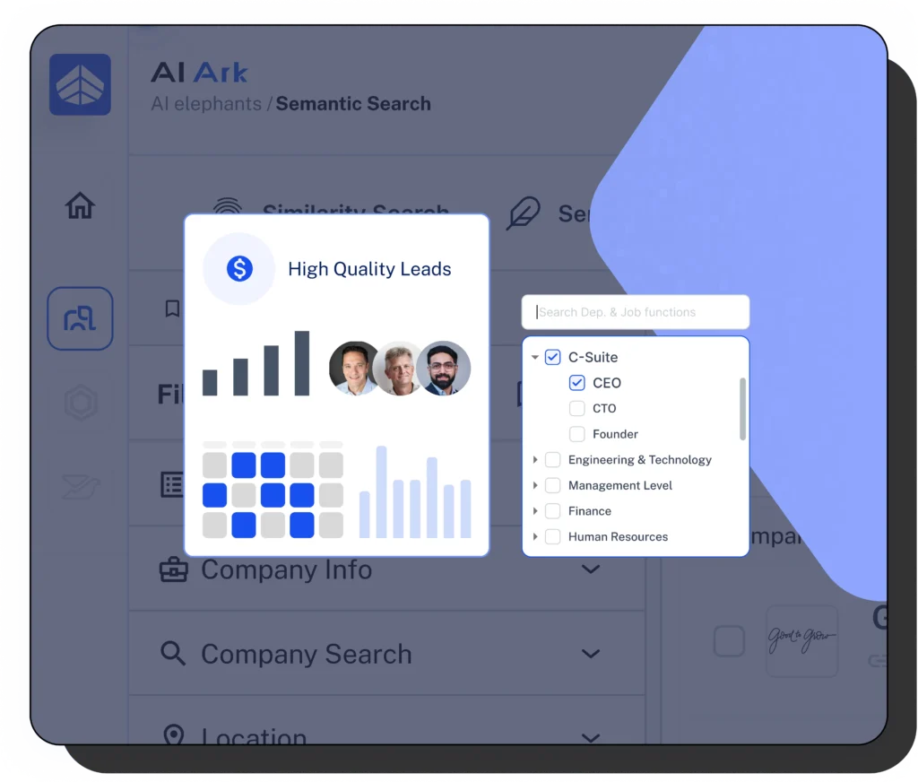 AI Ark for Marketing Teams Search Leads