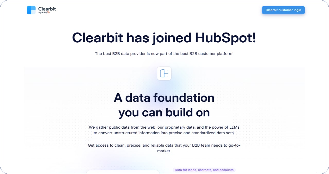 Clearbit