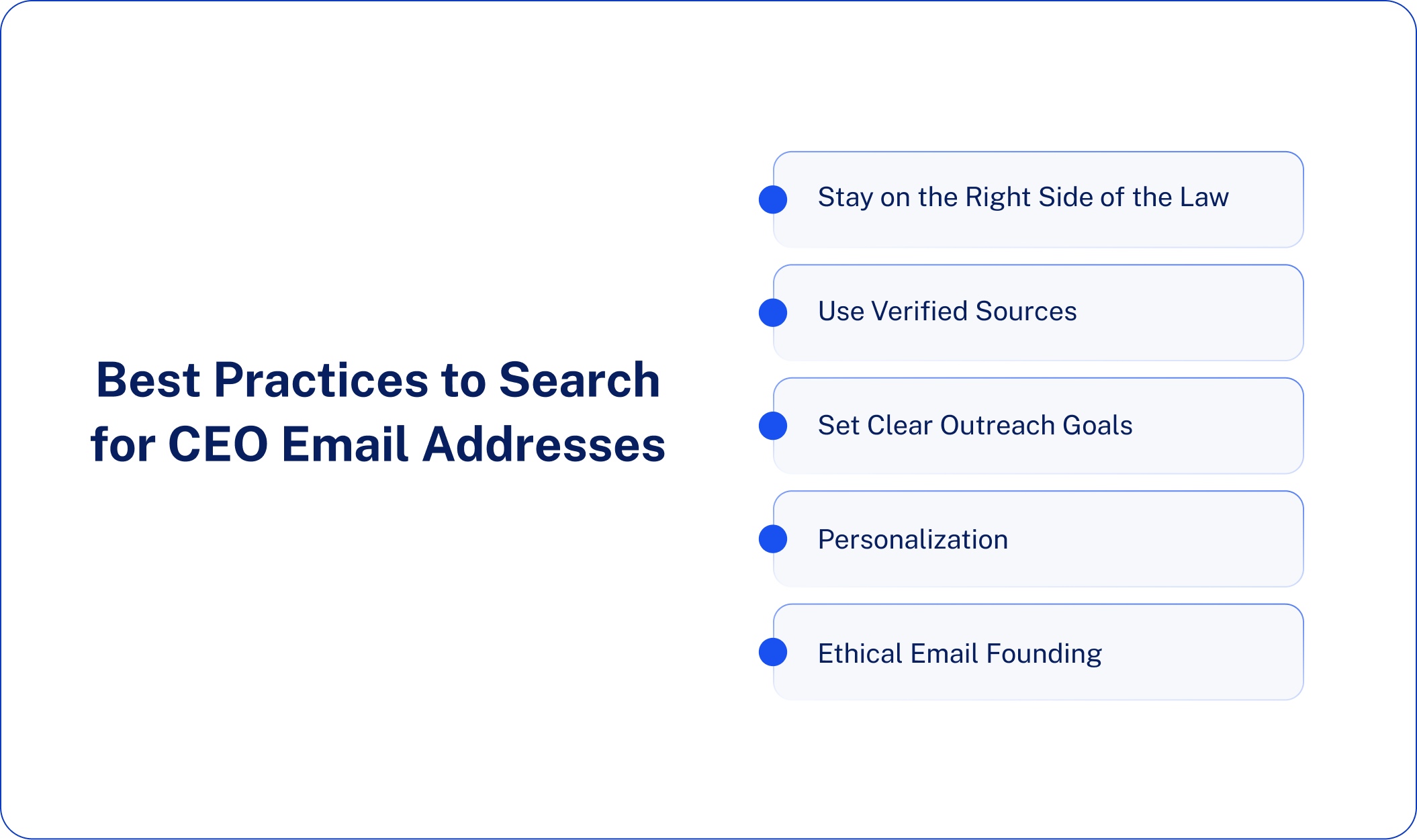 Best Practices to Search for CEO Email Addresses