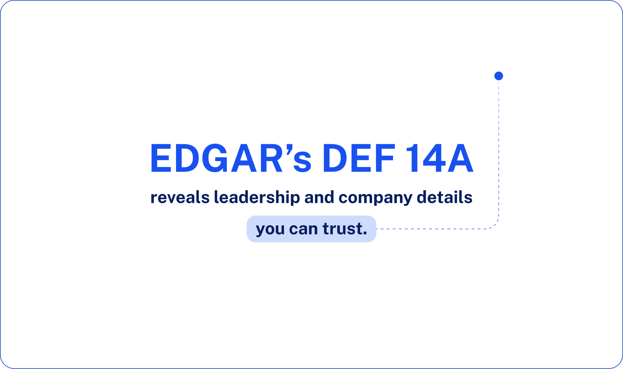 EDGAR’s DEF 14A