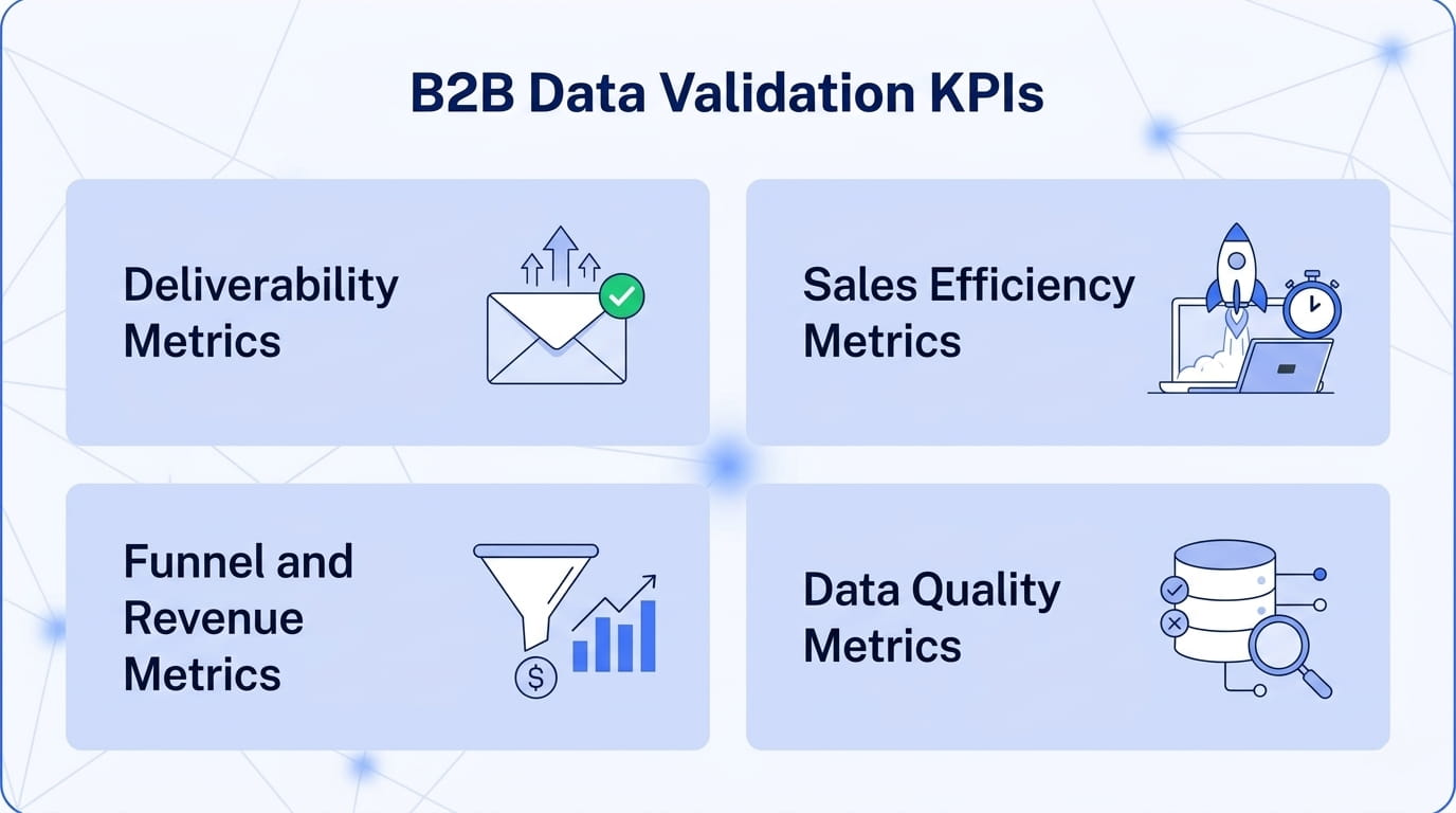 B2B Data Validation KPIs